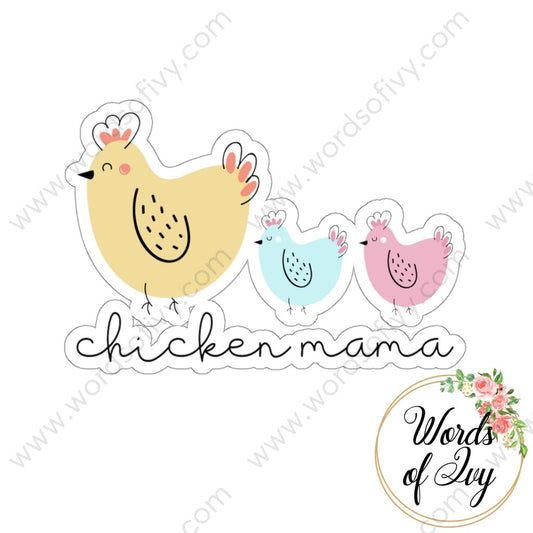 Sticker - CHICKEN MAMA 220409007 | Nauti Life Tees