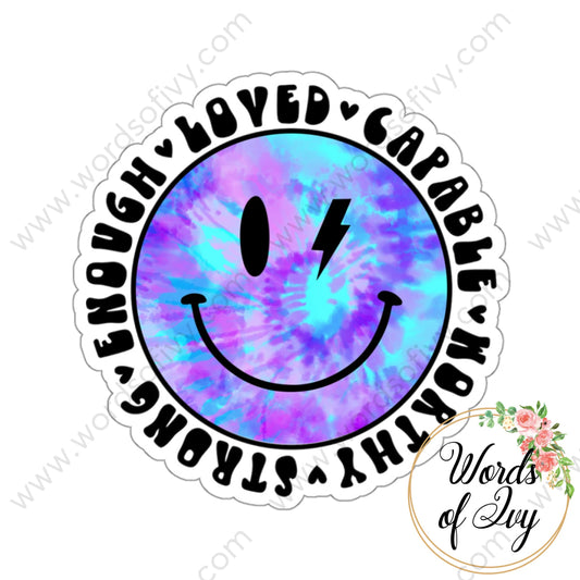 Sticker - ENOUGH SMILEY 230719010 | Nauti Life Tees