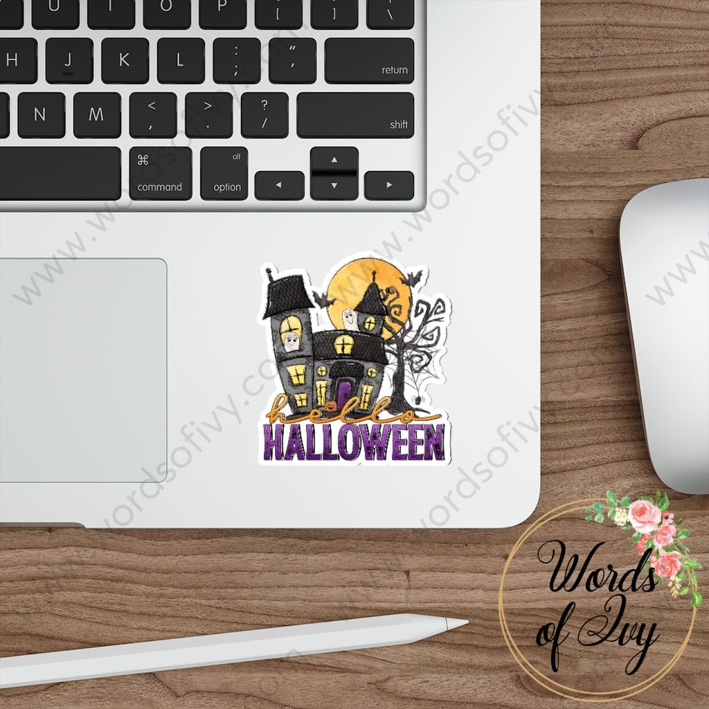 Sticker - Hello Halloween 220821013 | Nauti Life Tees