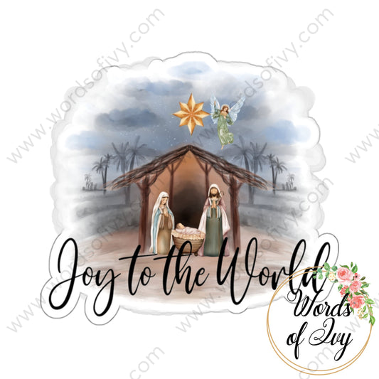 Sticker - Joy to the world 230703022 | Nauti Life Tees