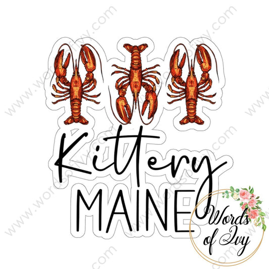Sticker - Lobster Kittery Maine 220813001 | Nauti Life Tees