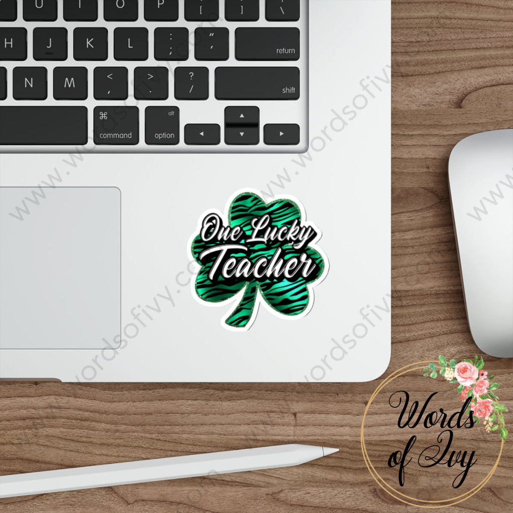 Sticker - Lucky teacher 220110006 | Nauti Life Tees