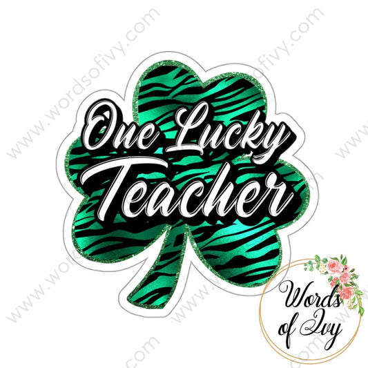Sticker - Lucky teacher 220110006 | Nauti Life Tees