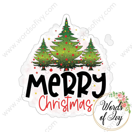 Sticker - Merry Christmas 211119001 | Nauti Life Tees