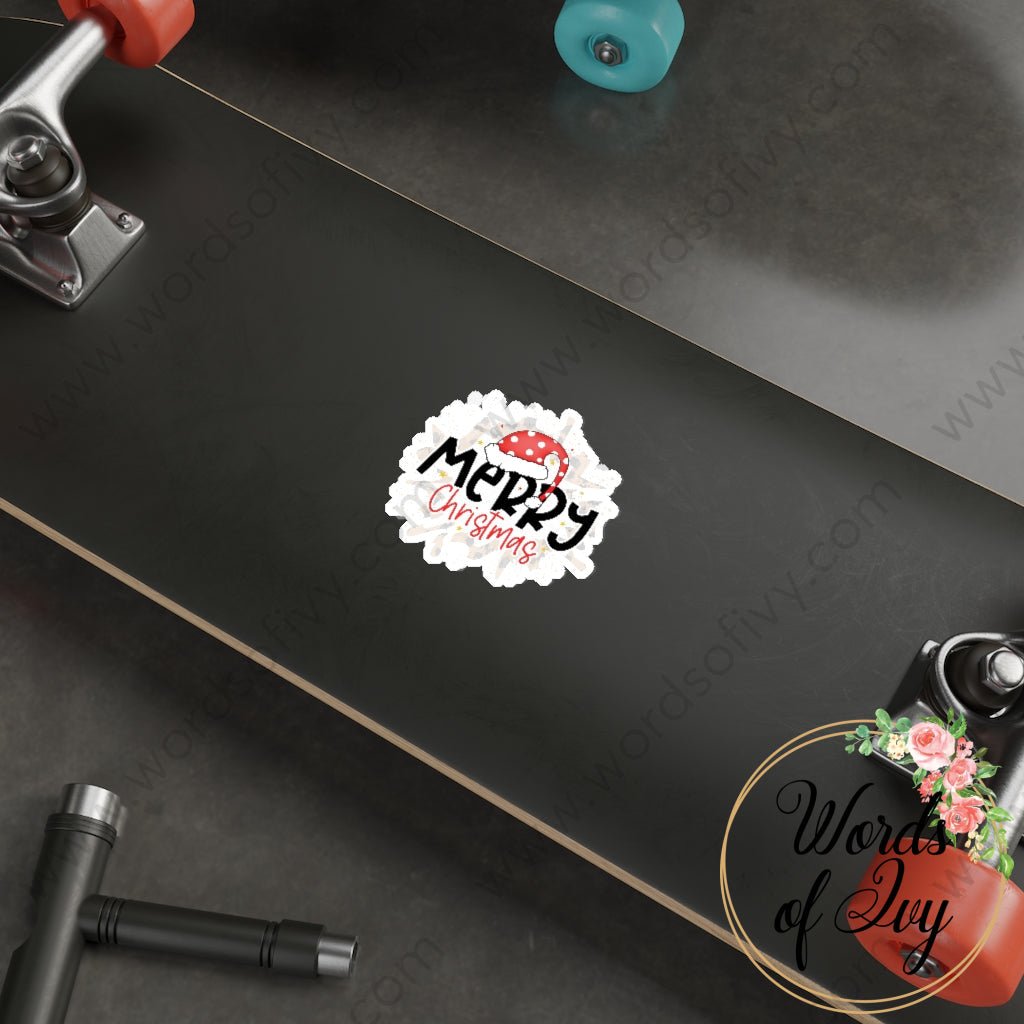 Sticker - Merry Christmas 211119002 | Nauti Life Tees