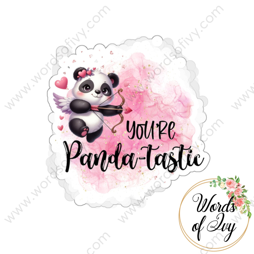 Sticker - Pandatastic 240114 240720016 White / Die-Cut 3’’ × Paper Products