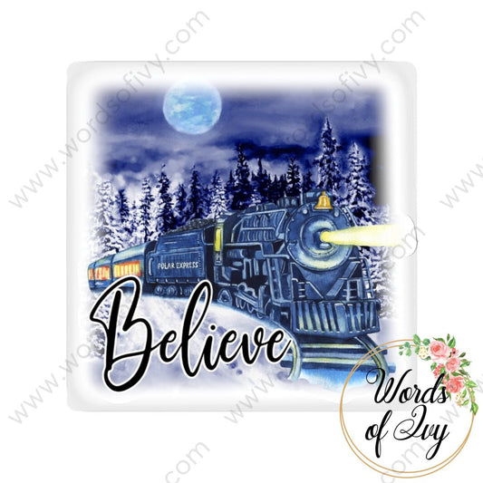 Sticker - polar express believe background 211114 211119008 | Nauti Life Tees