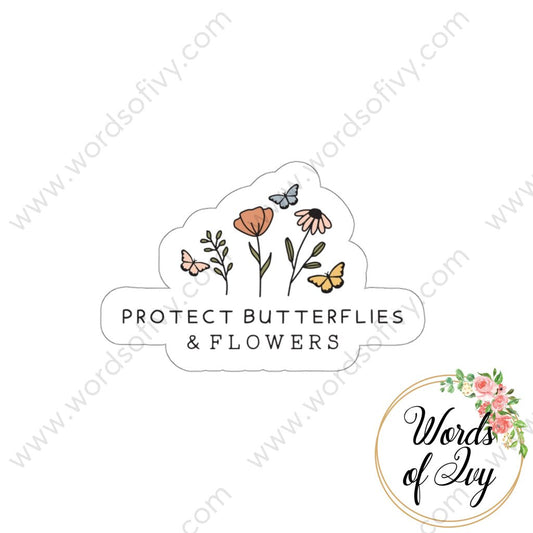 Sticker - Protect Butterflies 211022010 | Nauti Life Tees