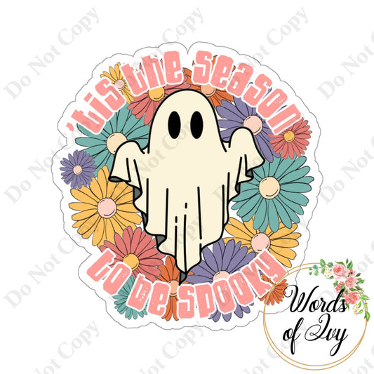 Sticker - TIS THE SEASON TO BE SPOOKY 220913004 | Nauti Life Tees