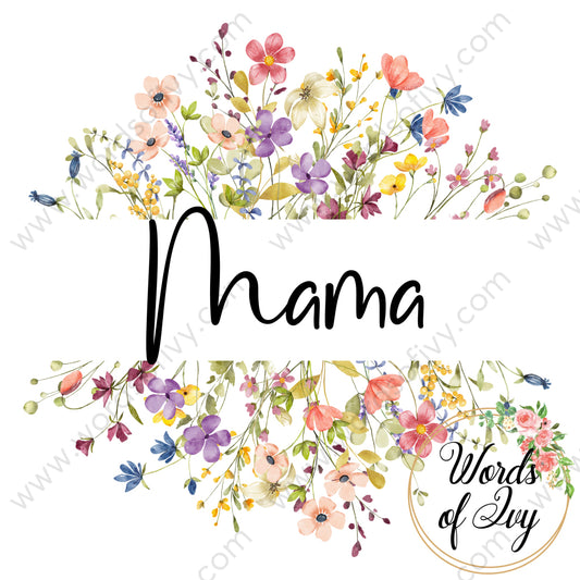 Sublimation Digital Download - Floral Mama 240306002 | Nauti Life Tees