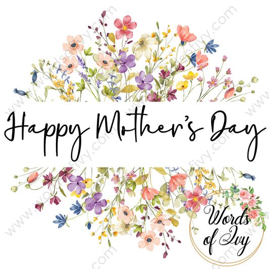 Sublimation Digital Download - Happy Mother's Day 240306001 | Nauti Life Tees