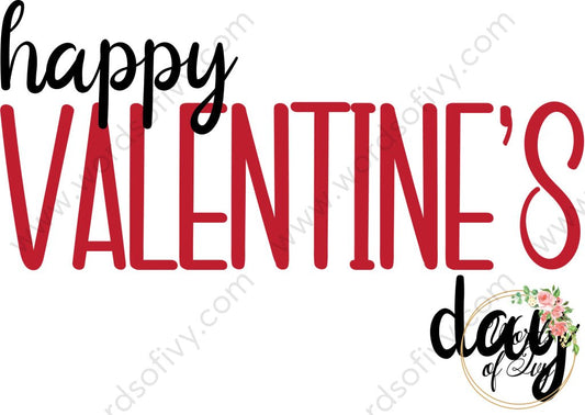 Sublimation Digital Download - Happy Valentine's Day 240120 | Nauti Life Tees