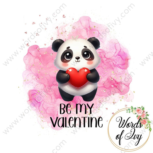 Sublimation Digital Download - Panda Be My Valentine 240113
