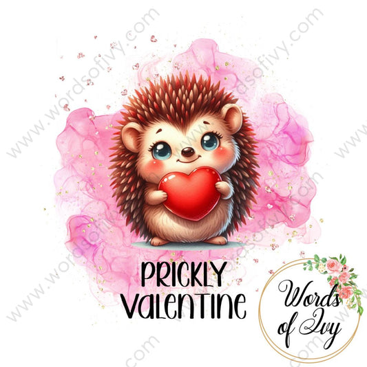 Sublimation Digital Download - Porcupine Prickly Valentine 240113