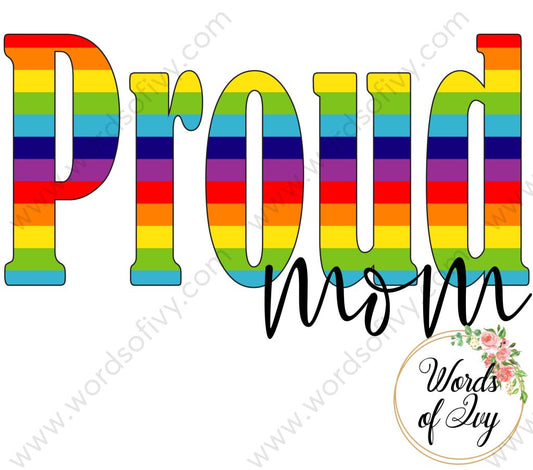 Sublimation Digital Download - Proud Mom 210607