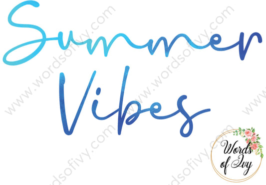 Sublimation Digital Download - Summer Vibes 210516