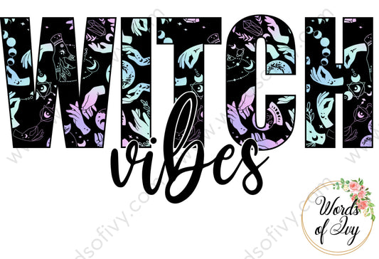 Sublimation Digital Download - Witch Vibes 210830 | Nauti Life Tees