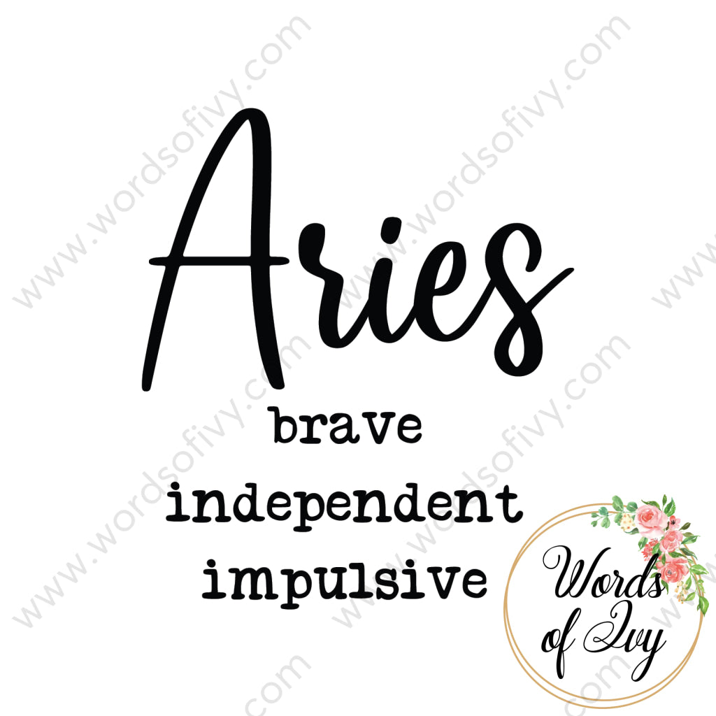 SVG Download - Aries Traits 210619 | Nauti Life Tees