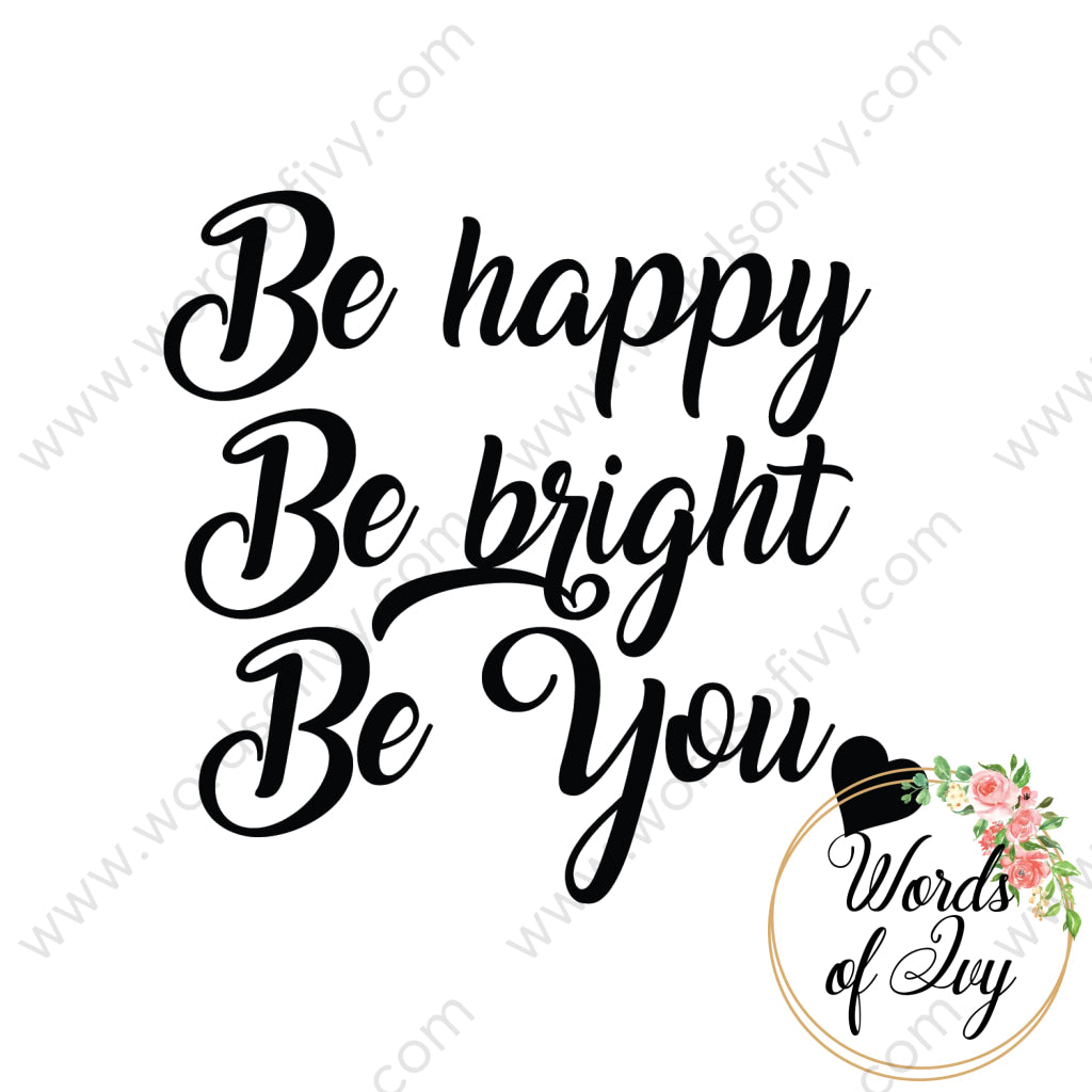 Svg Download - Be Happy Bright You 180108