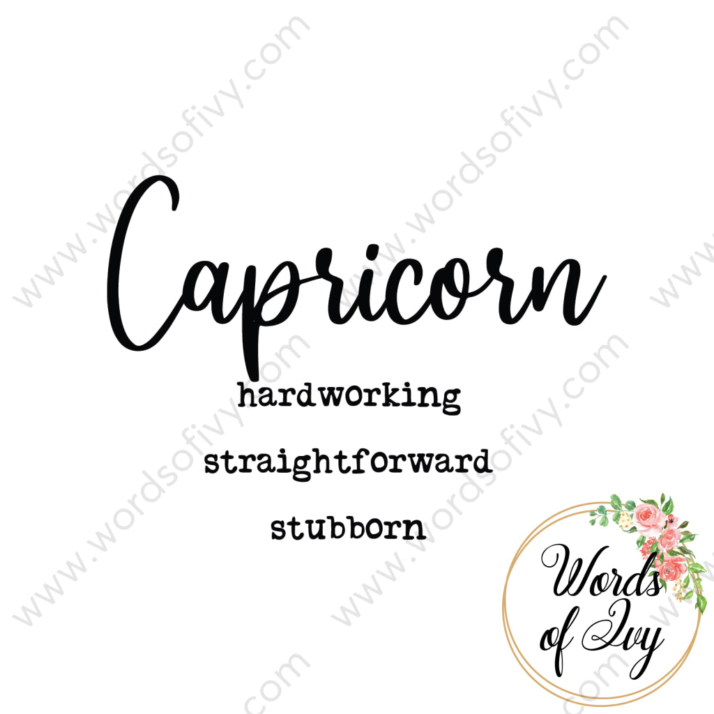 SVG Download - Capricorn Traits 210619 | Nauti Life Tees