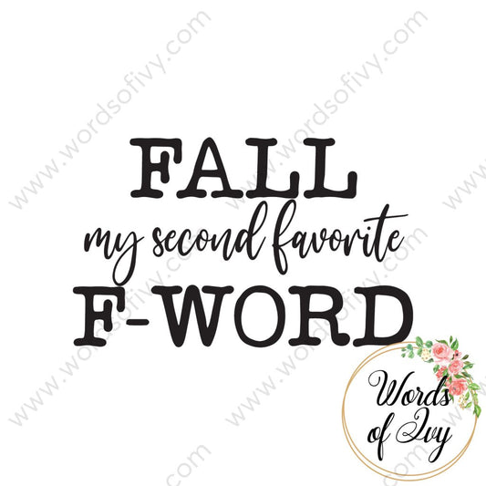 Svg Download - Fall Is My Second Favorite F Word 210920