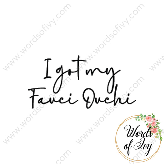 SVG Download - Fauci Ouchie 210523 | Nauti Life Tees