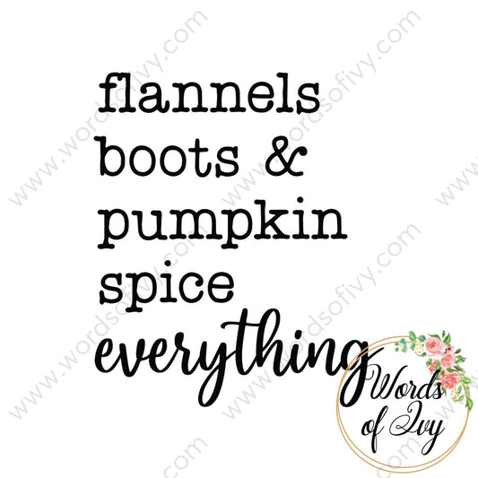 SVG Download - Flannels Boots & pumpkin spice everything 210705 | Nauti Life Tees