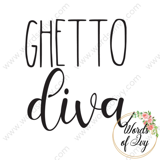 SVG Download - Ghetto Diva 210611 | Nauti Life Tees
