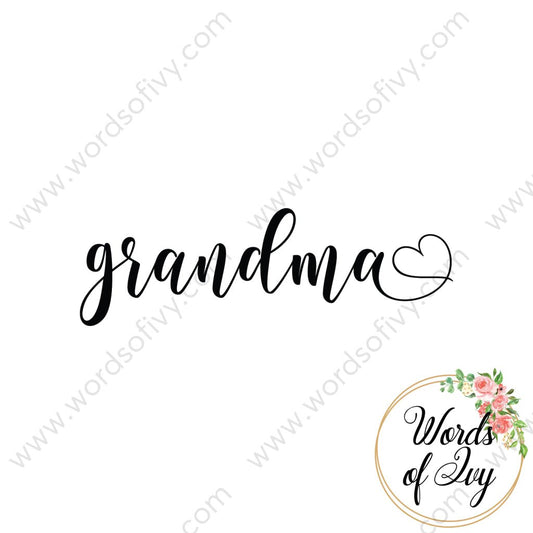 Svg Download - Grandma Heart 210612