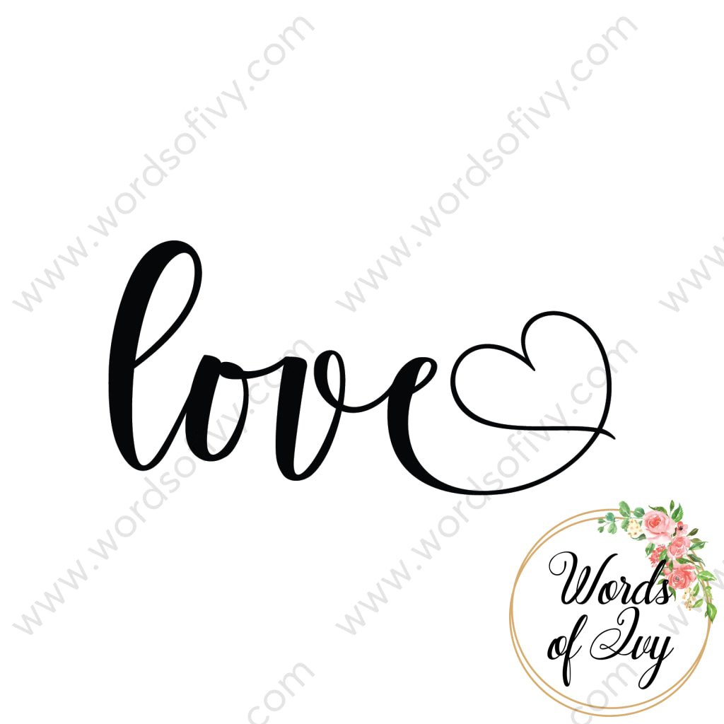 SVG Download - Love Heart 210612 | Nauti Life Tees