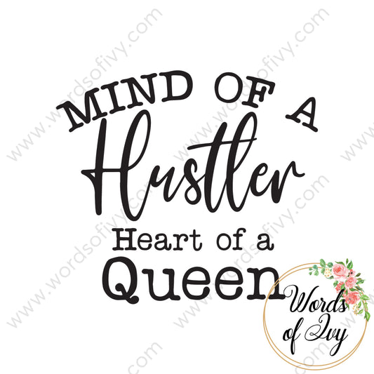 Svg Download - Mind Of A Hustler Heart Queen 210920