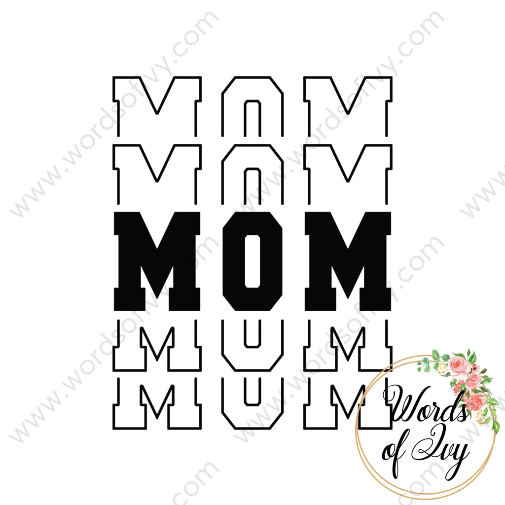 SVG Download - Stacked Mom 210612 | Nauti Life Tees