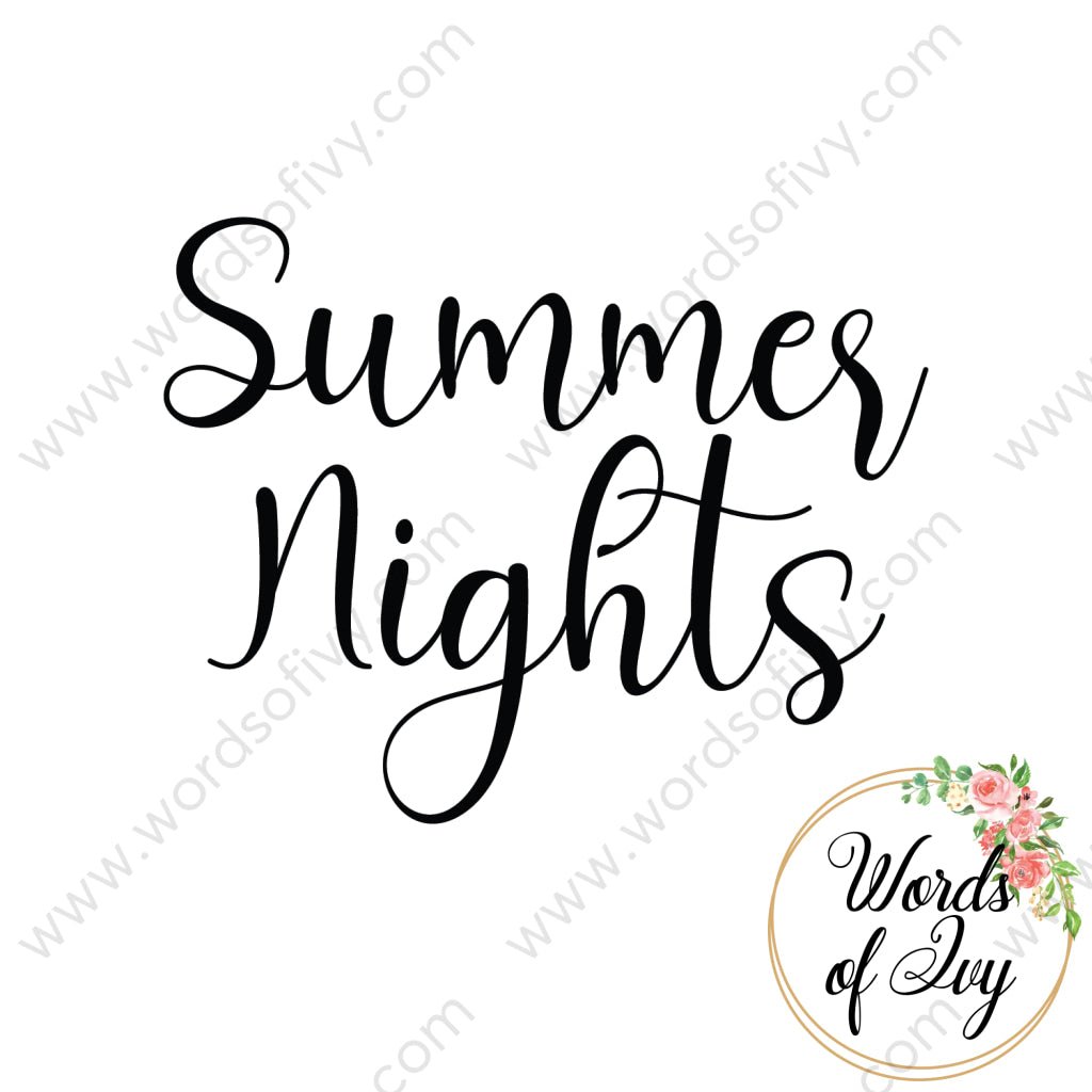 Svg Download - Summer Nights 210612