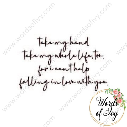 Svg Download - Take My Hand Whole Life Too 210517