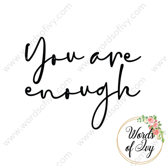 Svg Download - You Are Enough 210610