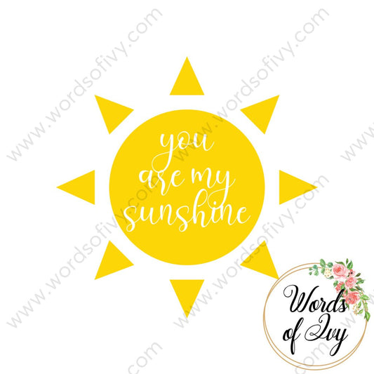 SVG Download - You are my sunshine 210610 | Nauti Life Tees