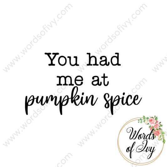 Svg Download - You Had Me At Pumpkin Spice 210705