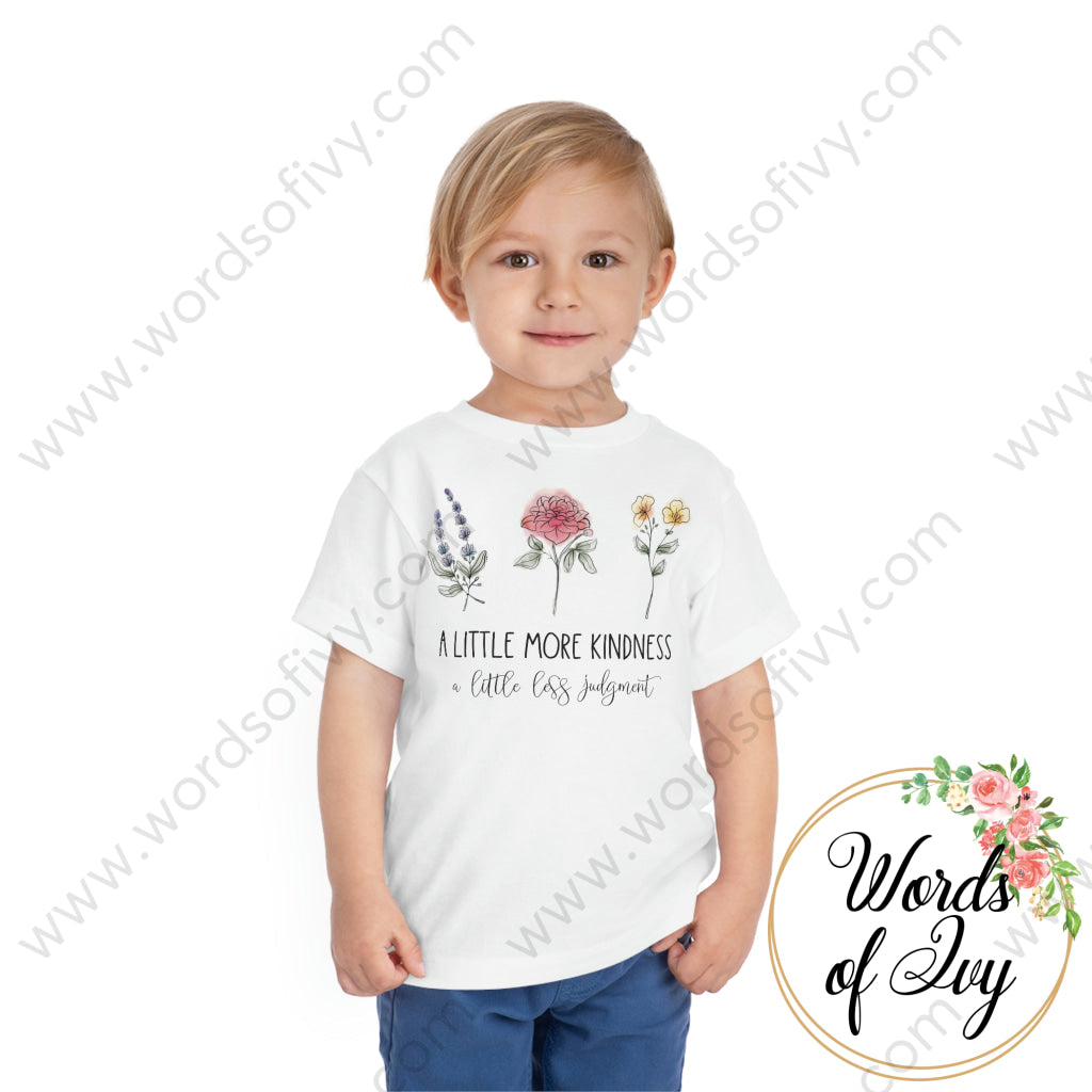 Toddler Tee - A little more kindness 220107003 | Nauti Life Tees