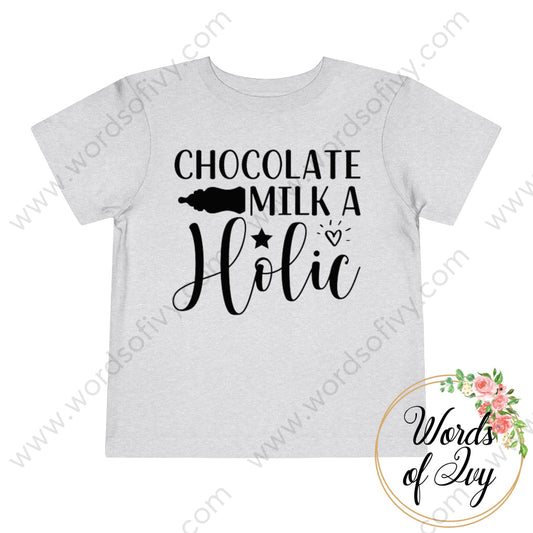 Toddler Tee - Chocolate Milk Aholic 220728004 Athletic Heather / 3T Kids Clothes