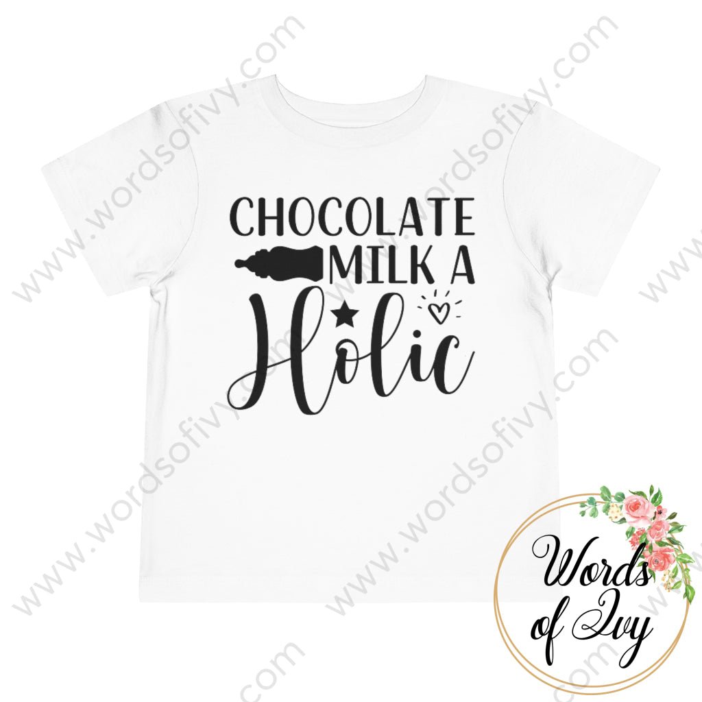Toddler Tee - Chocolate Milk Aholic 220728004 White / 2T Kids Clothes