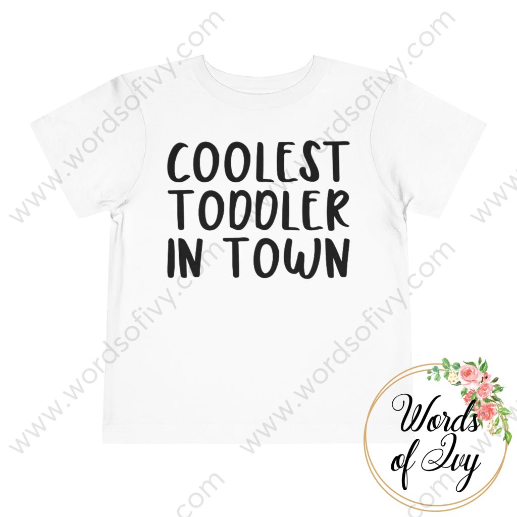 Toddler Tee - Coolest In Town 220728005 White / 2T Kids Clothes