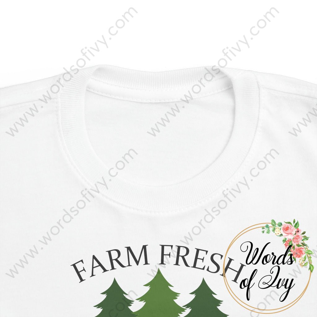 Toddler Tee - FARM FRESH CHRISTMAS TREES 221008027 | Nauti Life Tees