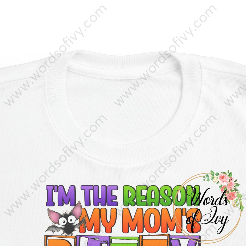 Toddler Tee - I'm the reason mommy is batty 220821017 | Nauti Life Tees