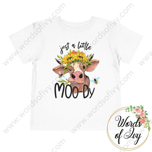 Toddler Tee - Just A Little Moody 220411003 White / 3T Kids Clothes