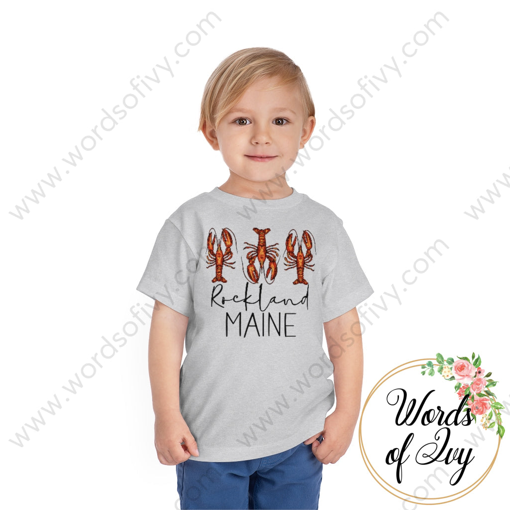 Toddler Tee - Lobster Rockland Maine 220809002 Kids Clothes