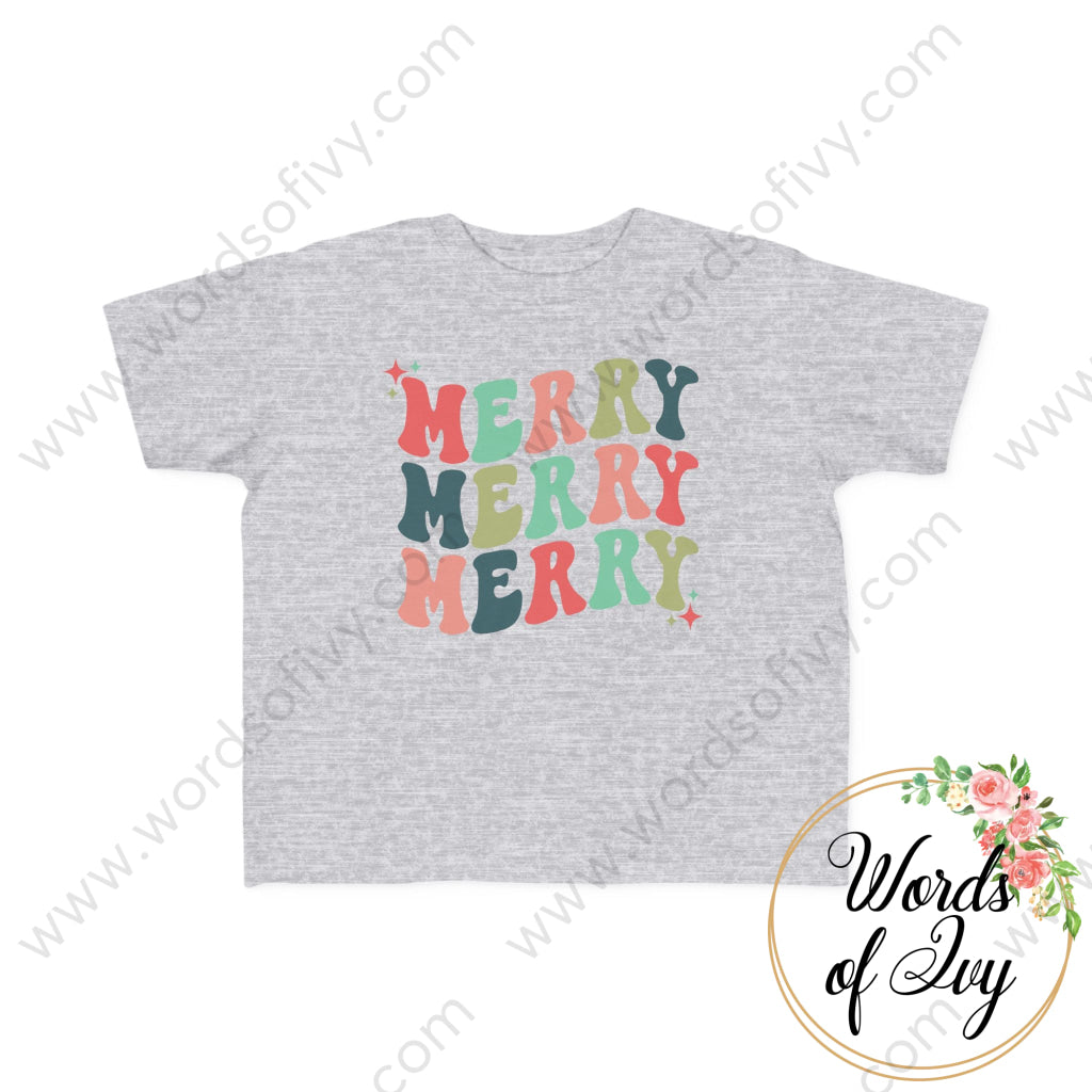 Toddler Tee - Merry 221123120 Heather / 2T Kids Clothes