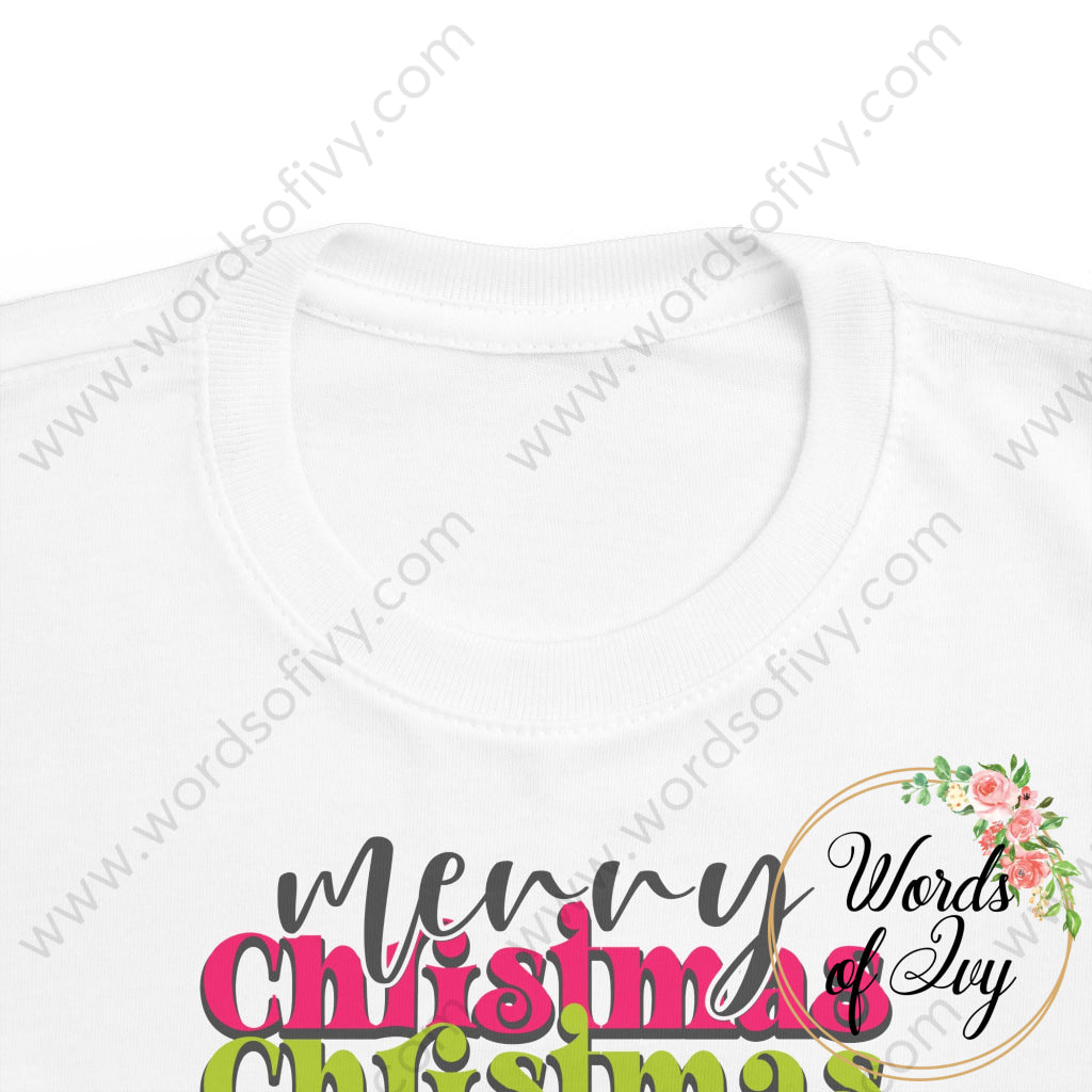 Toddler Tee - Merry Christmas 221123119 Kids Clothes