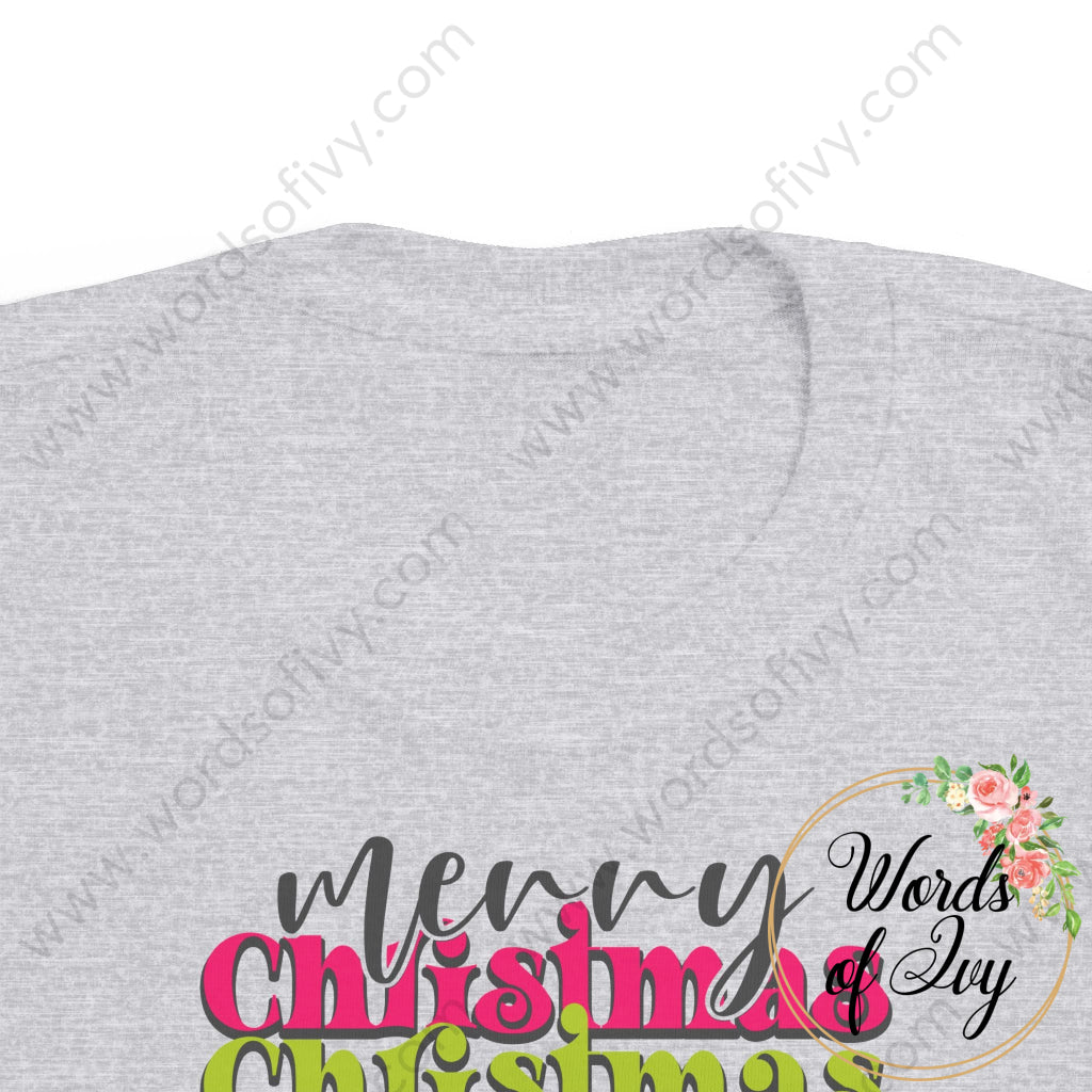 Toddler Tee - Merry Christmas 221123119 Kids Clothes