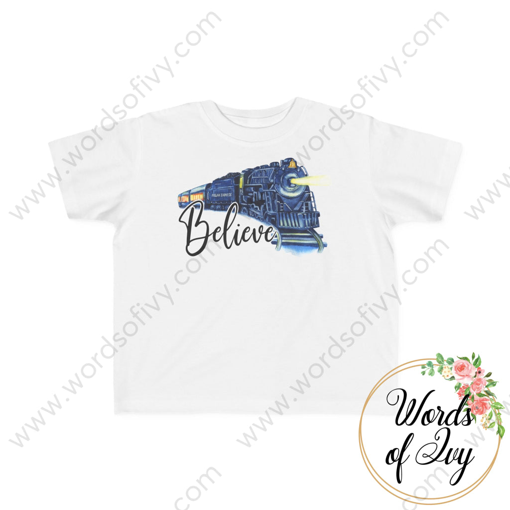 Toddler Tee - Polar Express Believe 220926005 White / 2T Kids Clothes