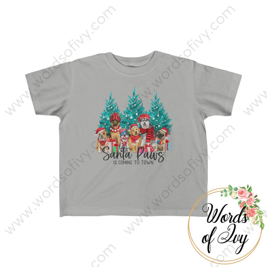 Toddler Tee - Santa Paws Is Coming To Town 221123115 Heather / 2T Kids Clothes